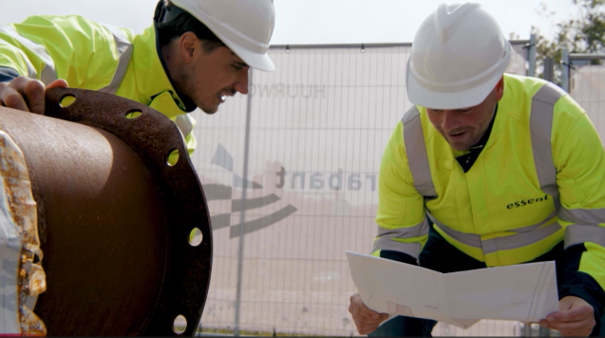 Collega's aan het werk bij EKP